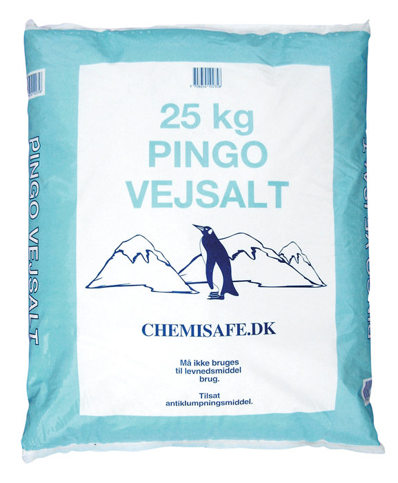 Pingo vejsalt - 42 sække a 25 kg